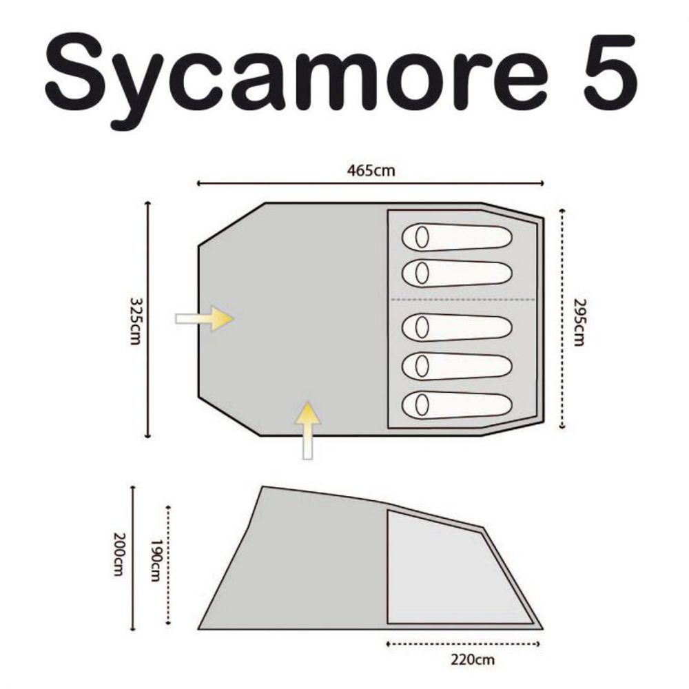 Highlander Sycamore 5 Tent